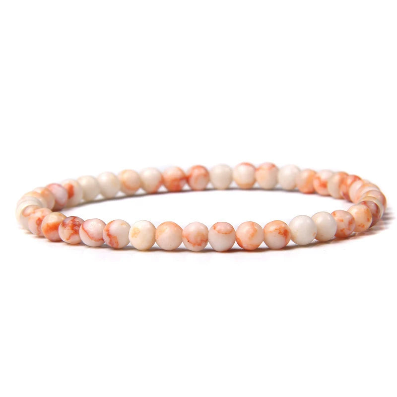 Handcrafted Tibetan Healing Bracelet – Gemstone Beads for Energy
