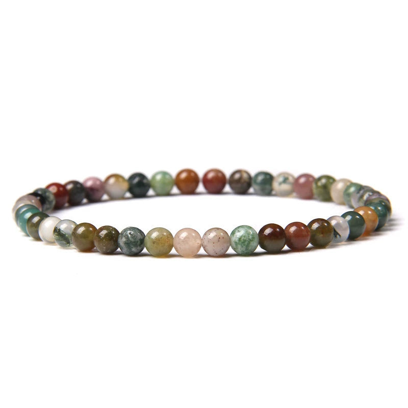 Handcrafted Tibetan Healing Bracelet – Gemstone Beads for Energy