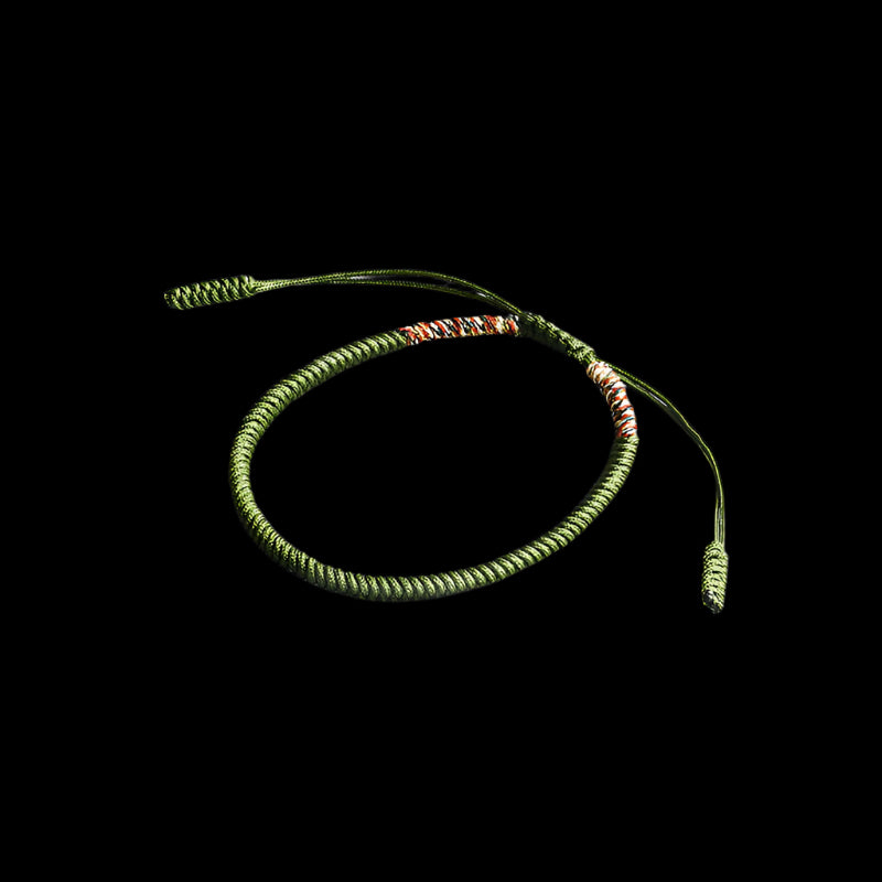 Multicolor Handwoven Vajra Knot Bracelet