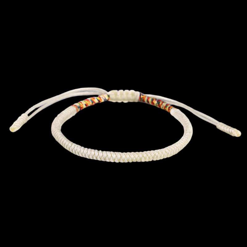 Multicolor Handwoven Vajra Knot Bracelet