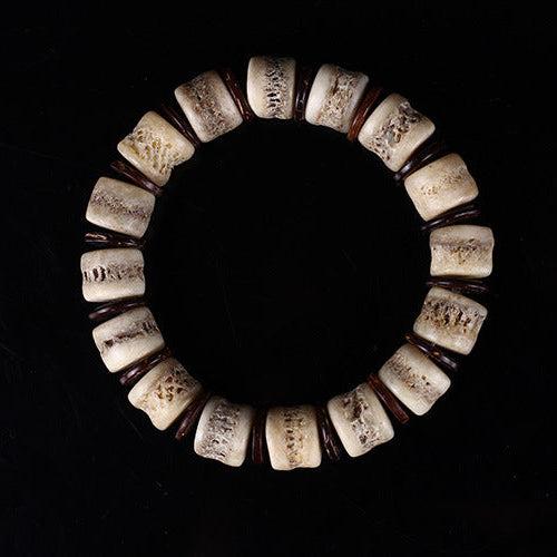 Tibetan Yak Bone Buddhist Bracelet