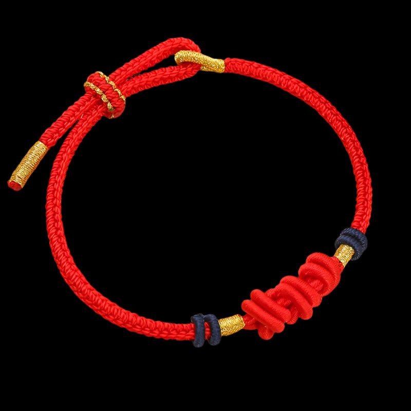 Wen Chang Knot Bracelet for Wisdom and Success