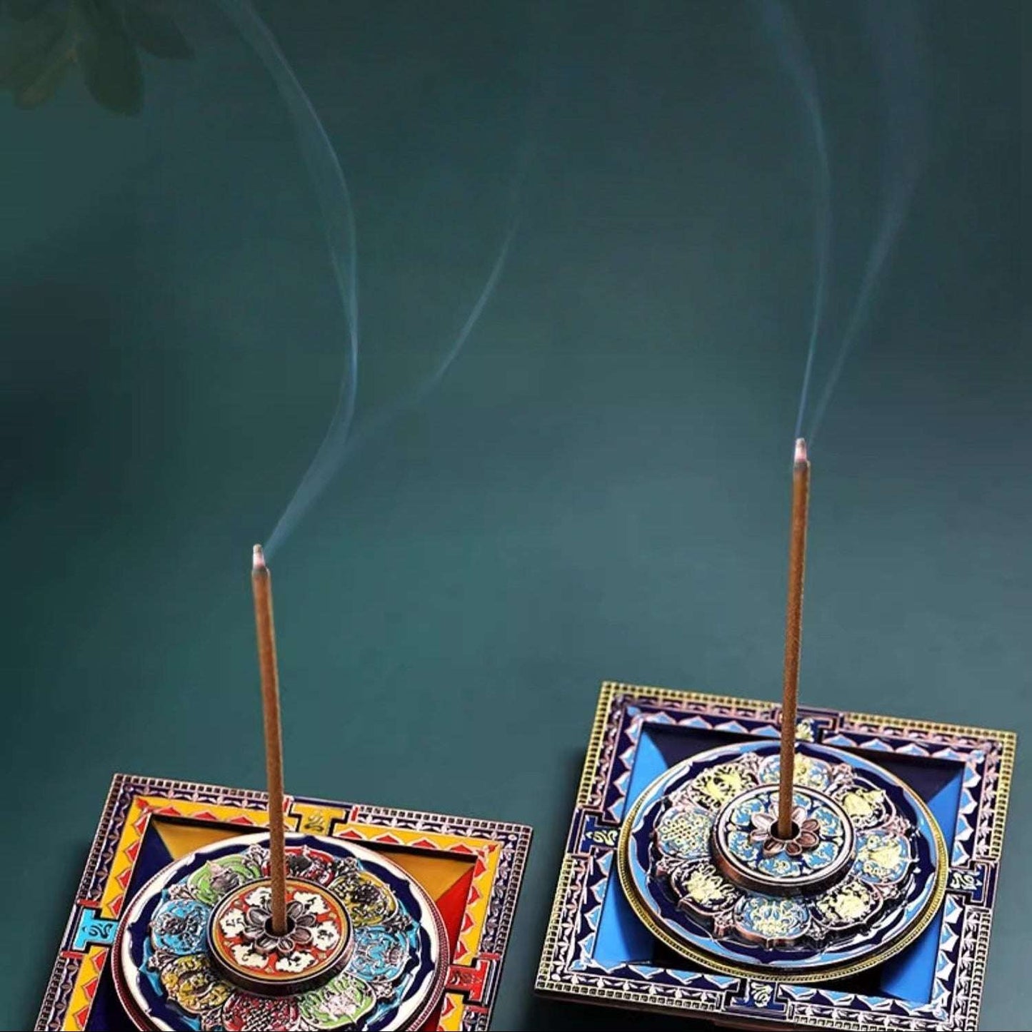 Tibetan Mandala Incense Holder