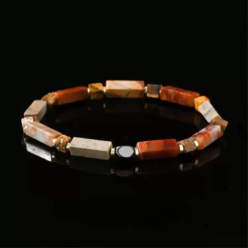 Radiant Grain® Earthy Tones Meladite Seed Bead Bracelet