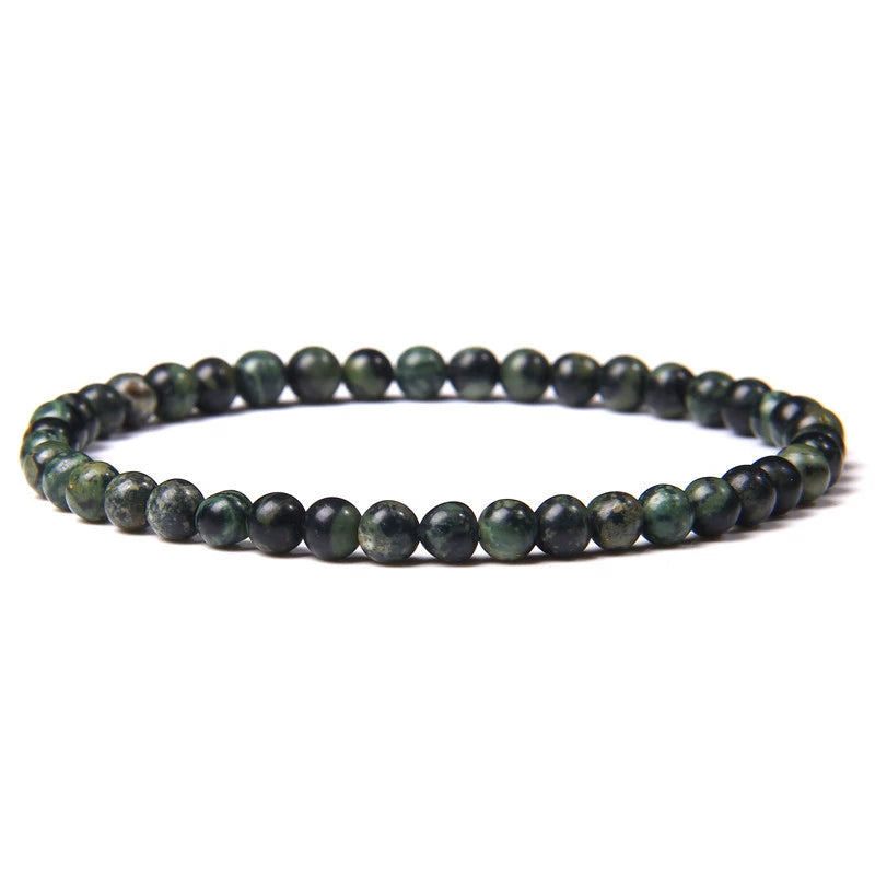 Handcrafted Tibetan Healing Bracelet – Gemstone Beads for Energy