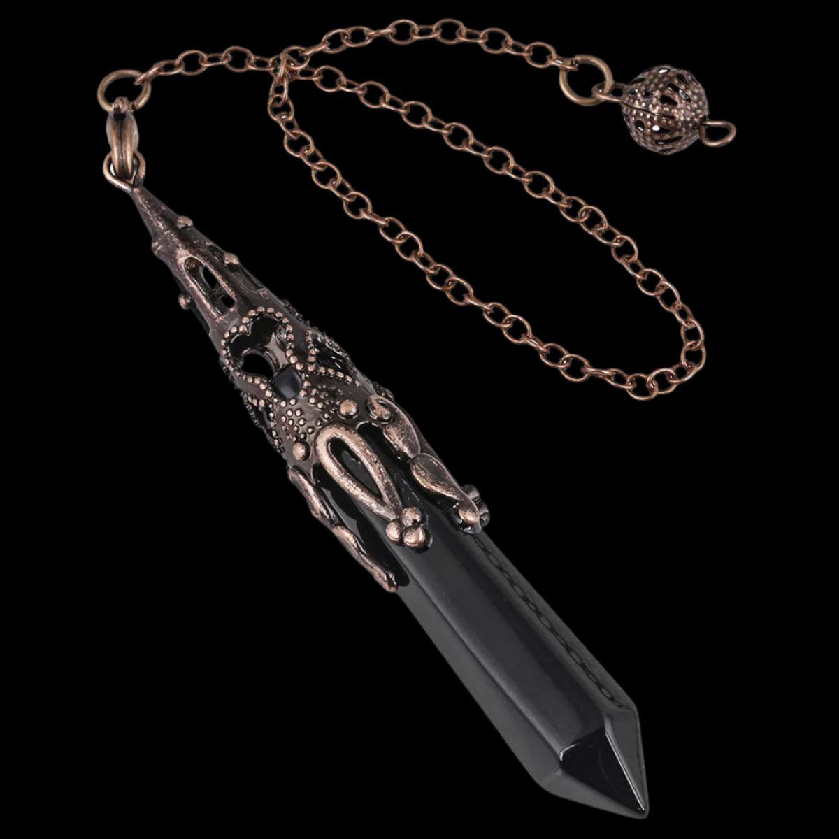 Tibetan Crystal Pendulum Necklace – A Spiritual Guide to Clarity and Healing