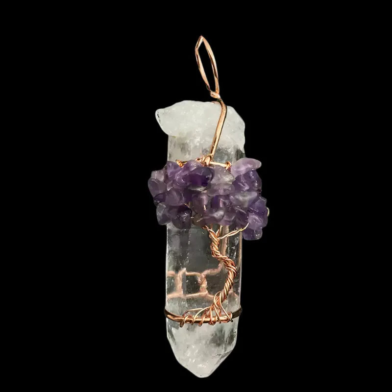 Zen Aura Essence Amethyst Pendant