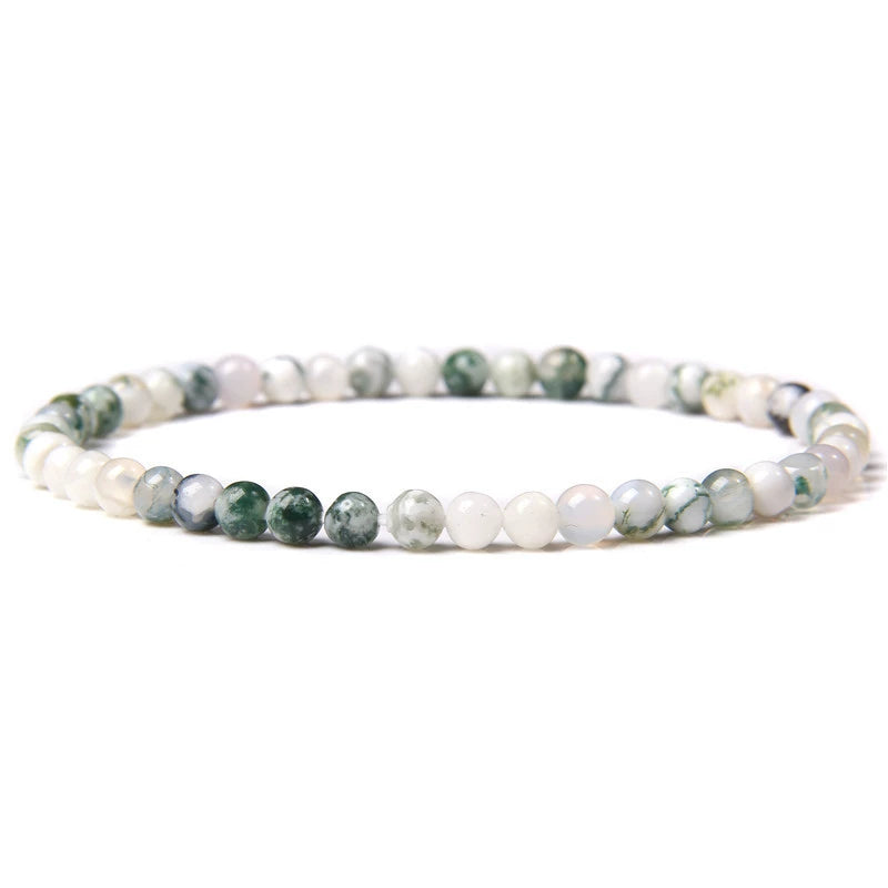 Handcrafted Tibetan Healing Bracelet – Gemstone Beads for Energy