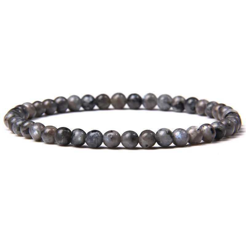 Handcrafted Tibetan Healing Bracelet – Gemstone Beads for Energy