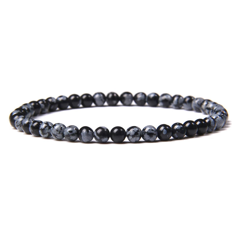 Handcrafted Tibetan Healing Bracelet – Gemstone Beads for Energy