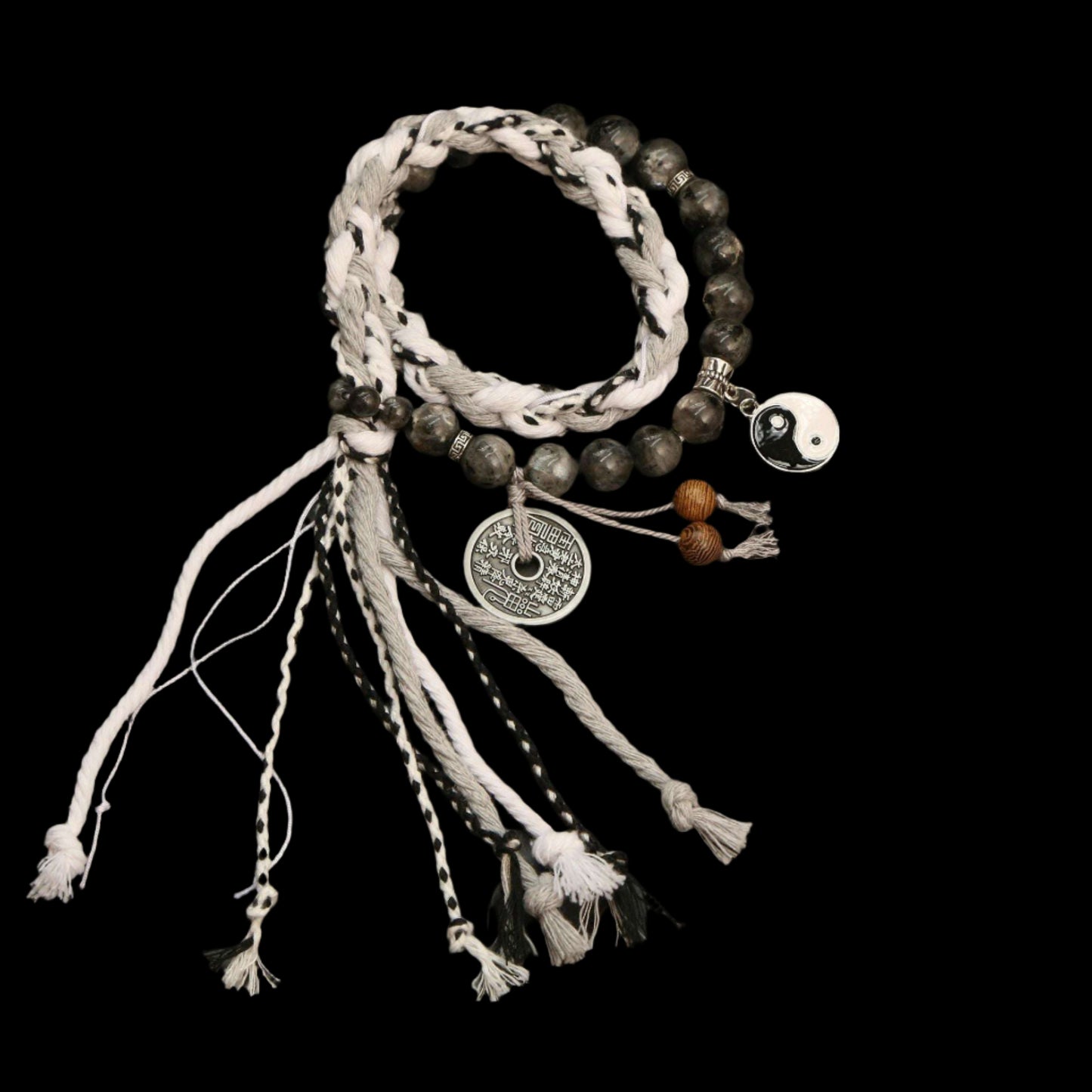 Yin-Yang Energy Mala Bracelet – Balance Your Inner Harmony