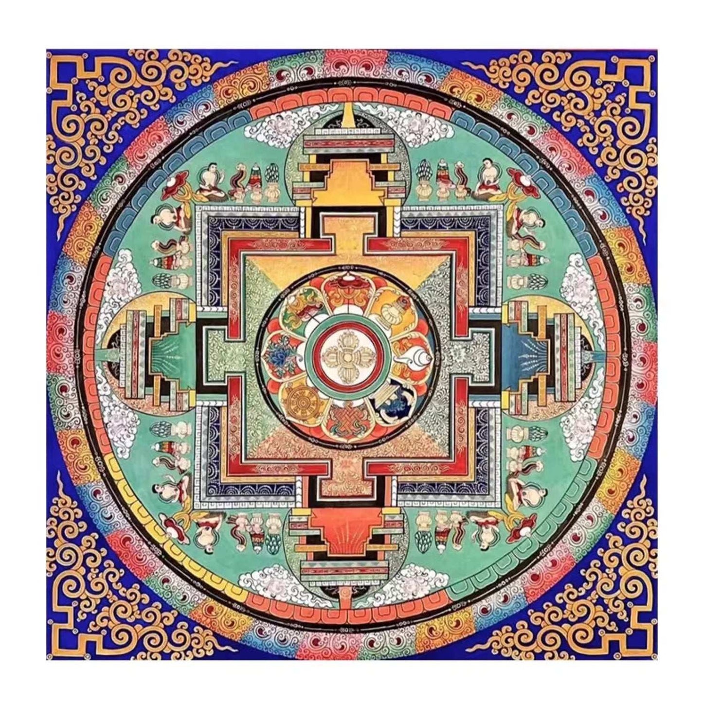 Tibetan Mandala Incense Holder