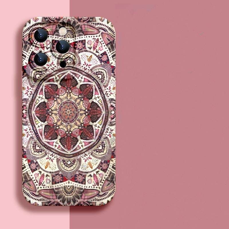 Apple 16 Thangka-Inspired Phone Case – Tibetan Art & Spiritual Protection