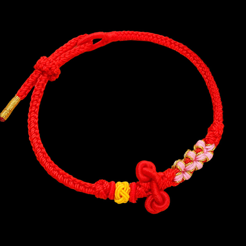 Wen Chang Knot Bracelet for Wisdom and Success