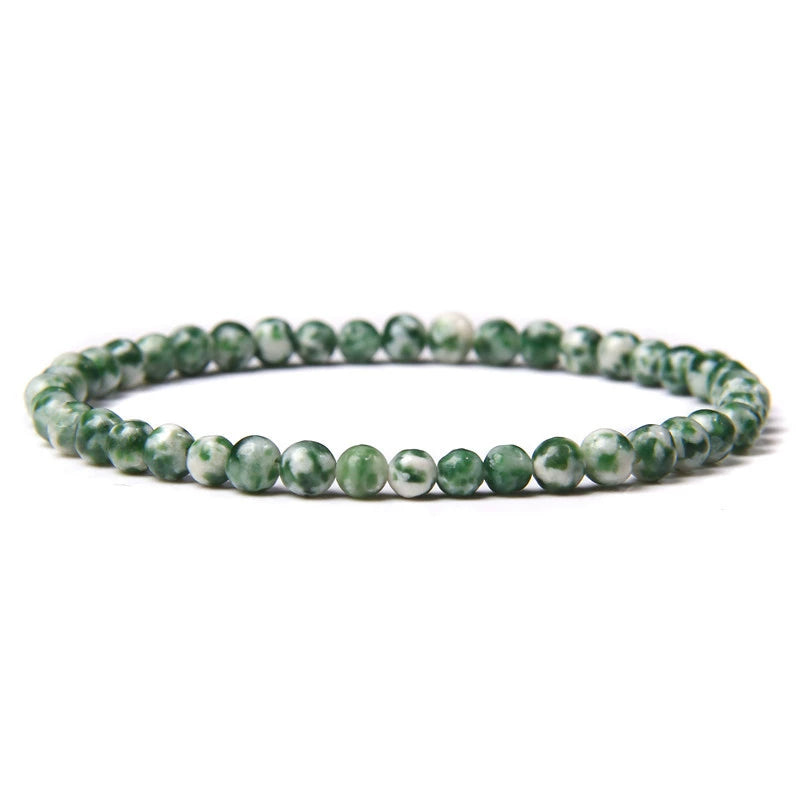 Handcrafted Tibetan Healing Bracelet – Gemstone Beads for Energy