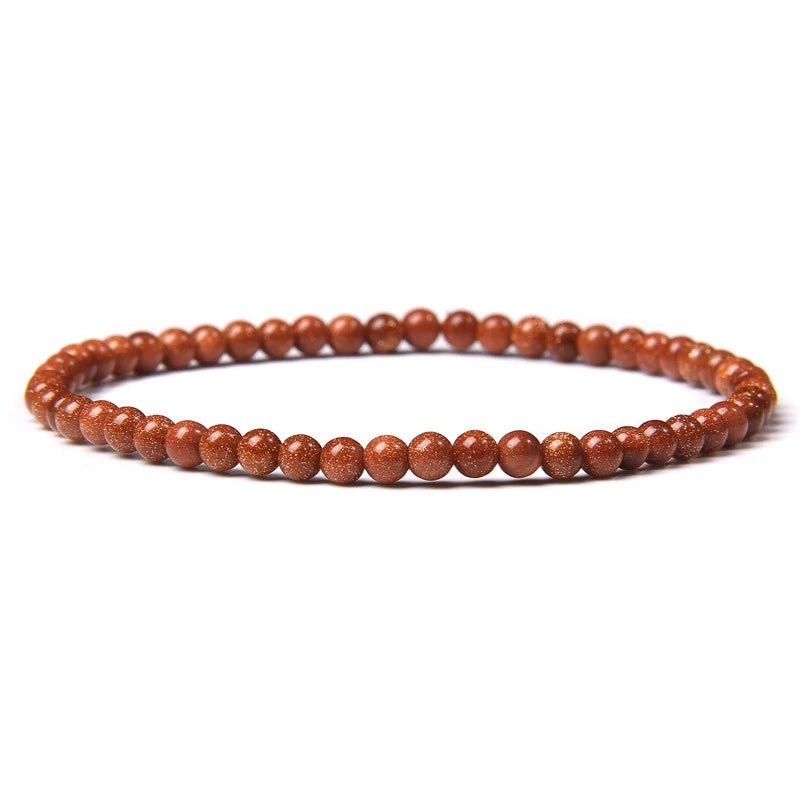 Handcrafted Tibetan Healing Bracelet – Gemstone Beads for Energy