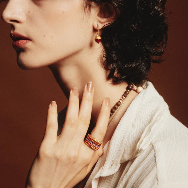 Iron Tapestry® Braided Sterling Silver Ring