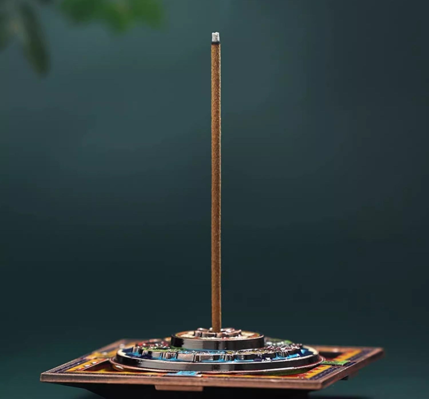 Tibetan Mandala Incense Holder