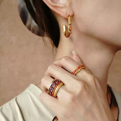 Iron Tapestry® Braided Sterling Silver Ring