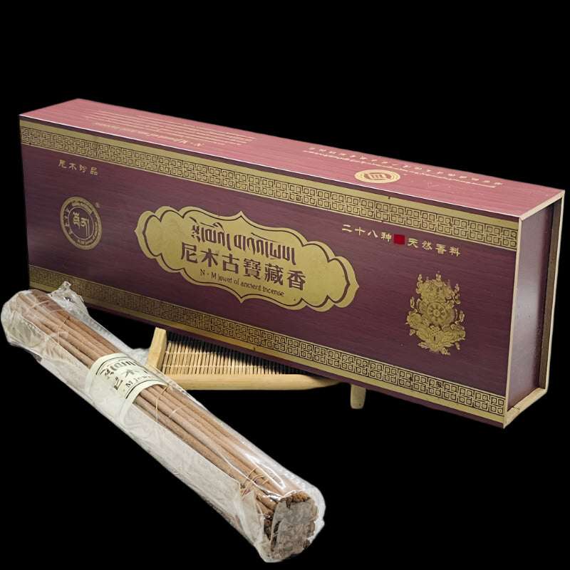 Tibetan Handcrafted Sandalwood Incense – Natural Herb Blend for Meditation, Sleep, and Spiritual Cleansing