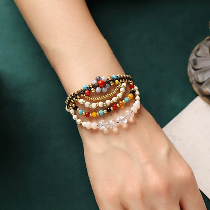 Tibetan Handwoven Blessing Bracelet – A Symbol of Protection & Harmony