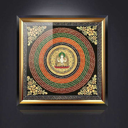 Tibetan Thangka Decorative Paintings Collection