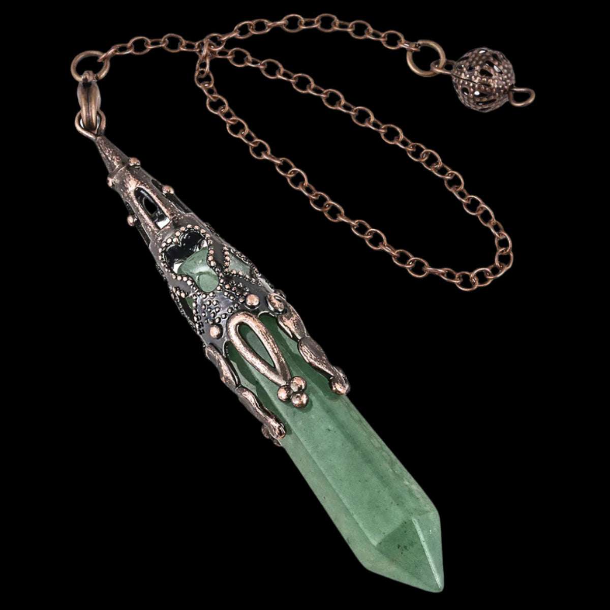 Tibetan Crystal Pendulum Necklace – A Spiritual Guide to Clarity and Healing