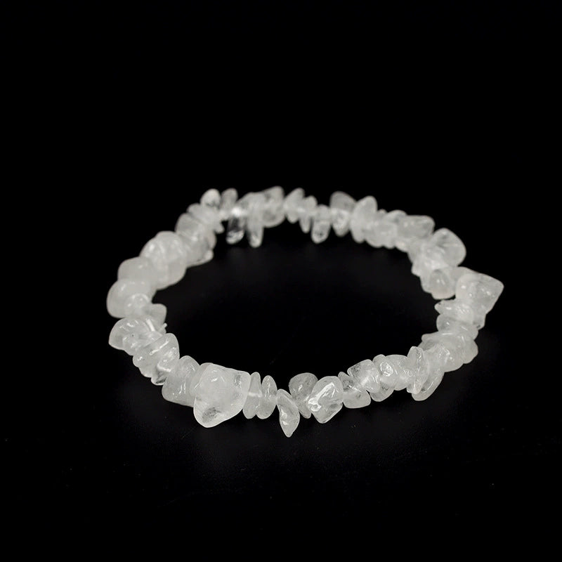 Rose Quartz & Carnelian Chakra Crystal Bracelet for Healing