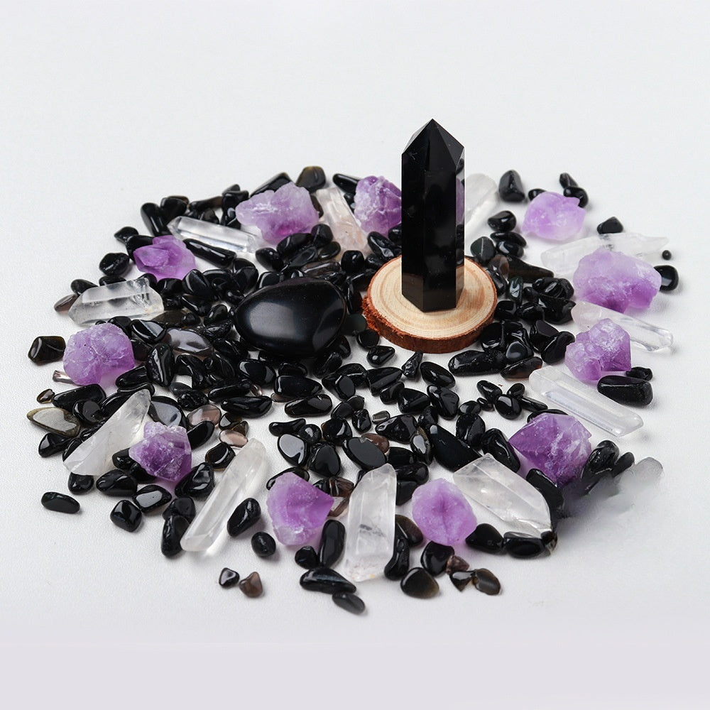 Hexagonal Crystal Pillar - Healing Stone for Feng Shui & Meditation