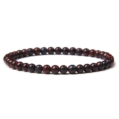 Handcrafted Tibetan Healing Bracelet – Gemstone Beads for Energy