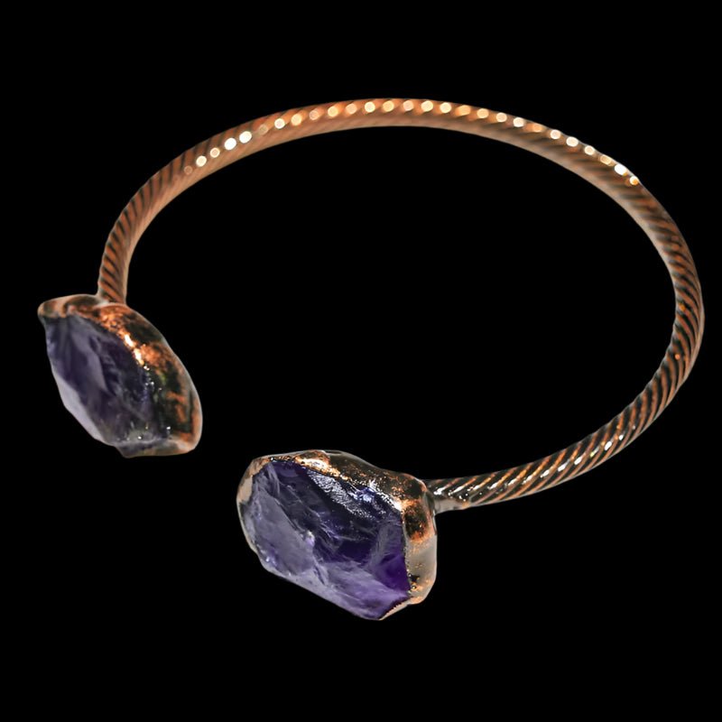Natural Crystal Raw Energy Bracelet
