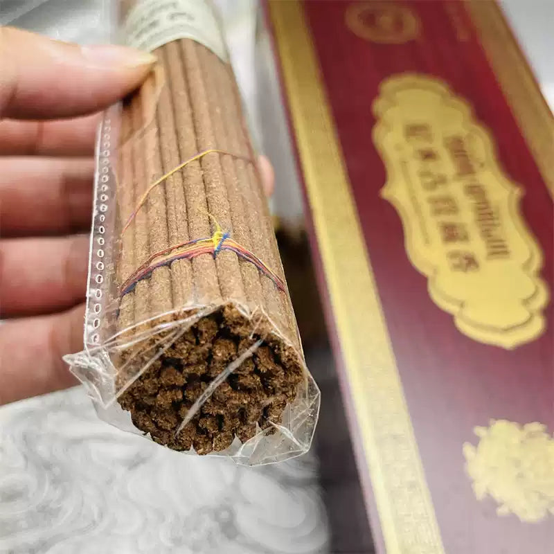 Tibetan Handcrafted Sandalwood Incense – Natural Herb Blend for Meditation, Sleep, and Spiritual Cleansing