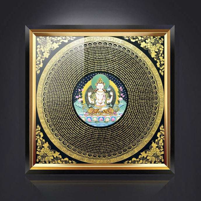 Tibetan Thangka Decorative Paintings Collection