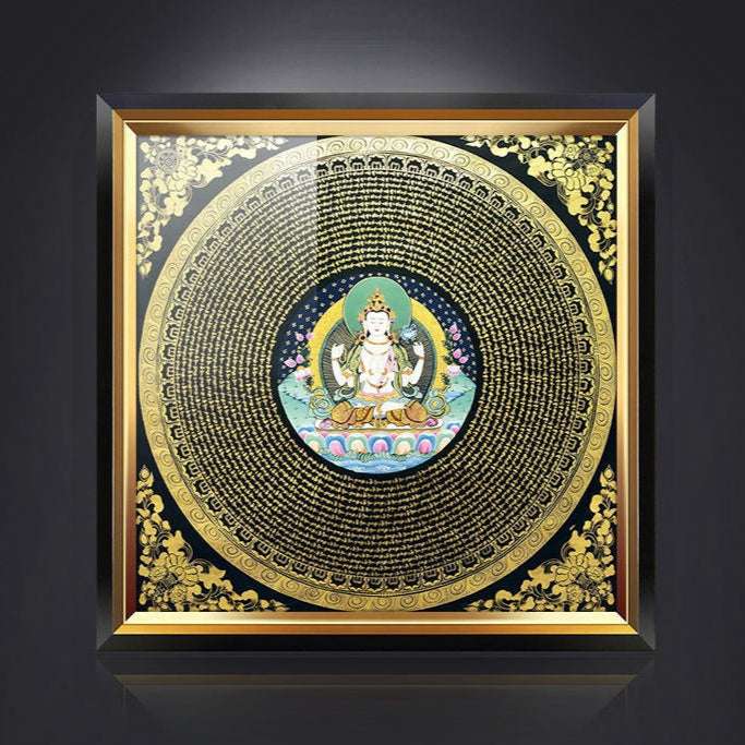 Tibetan Thangka Decorative Paintings Collection