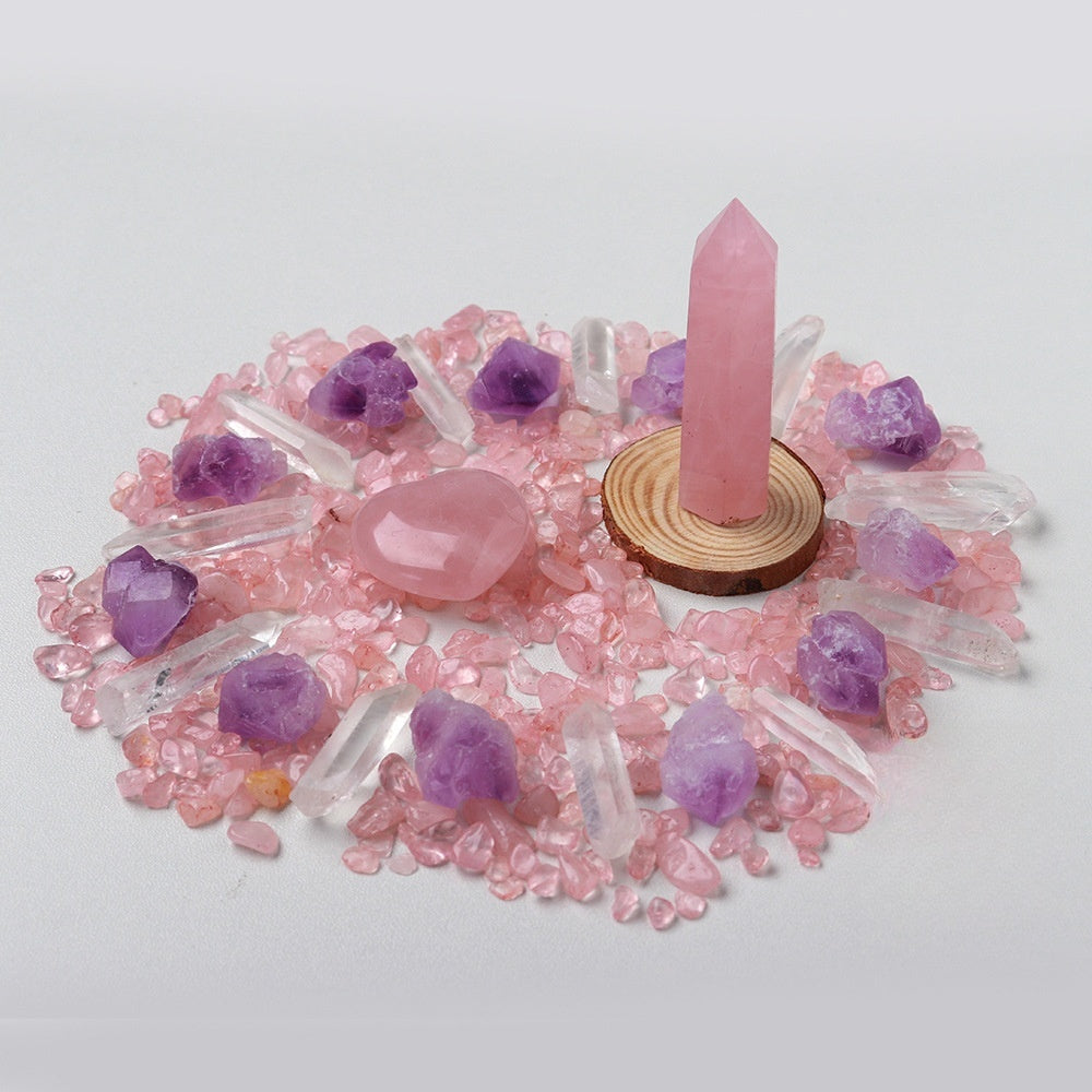 Hexagonal Crystal Pillar - Healing Stone for Feng Shui & Meditation