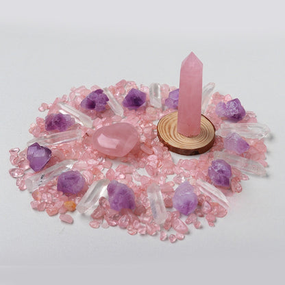 Hexagonal Crystal Pillar - Healing Stone for Feng Shui & Meditation