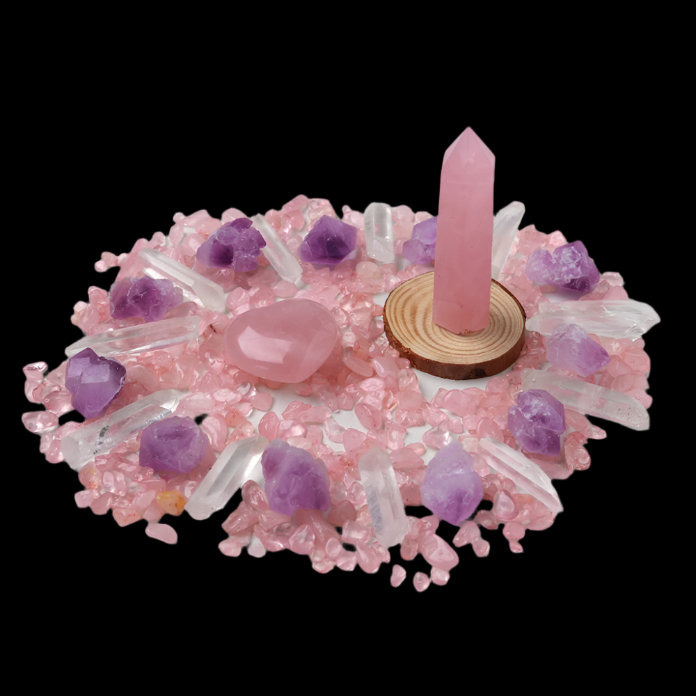 Hexagonal Crystal Pillar - Healing Stone for Feng Shui & Meditation