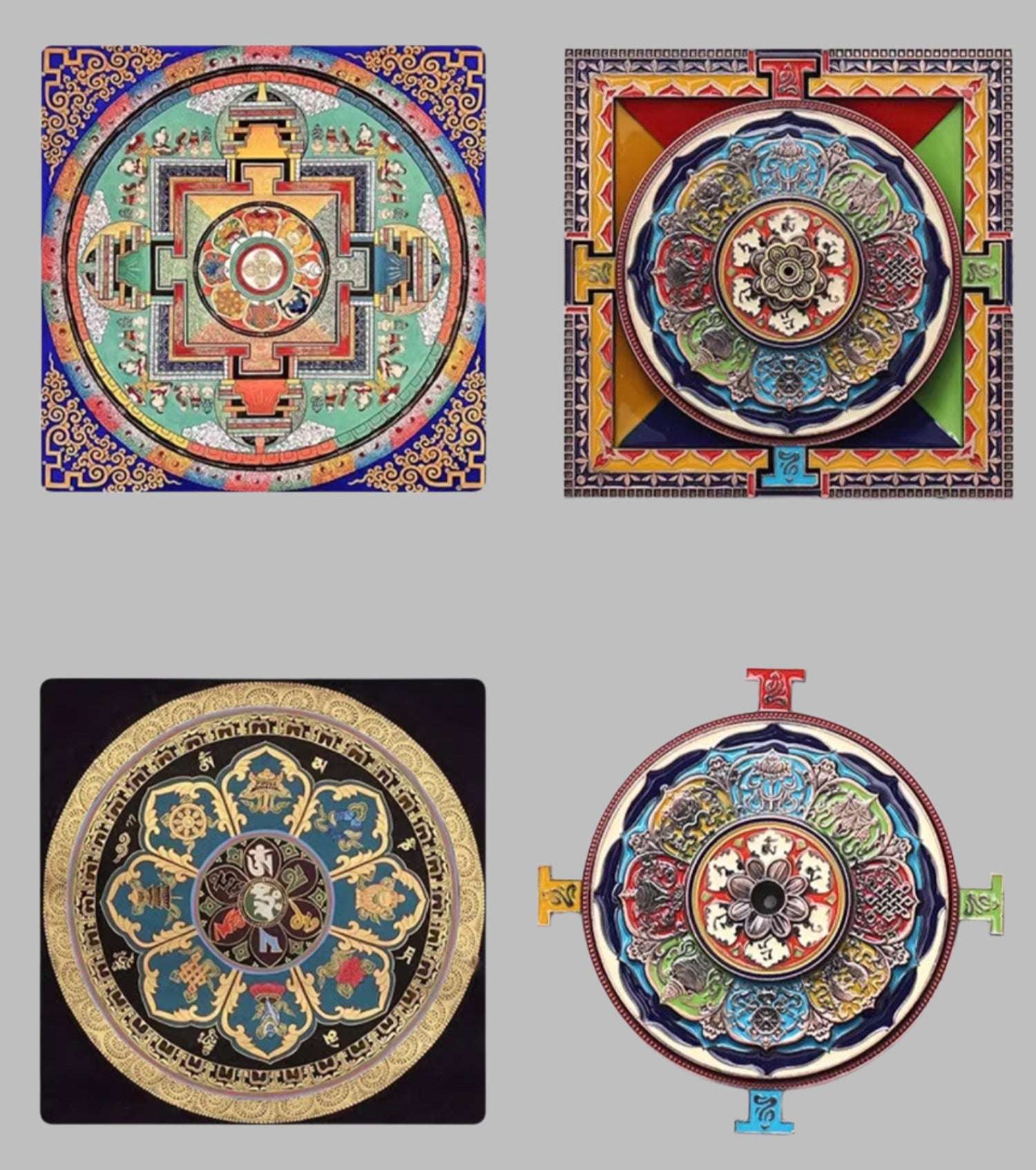 Tibetan Mandala Incense Holder