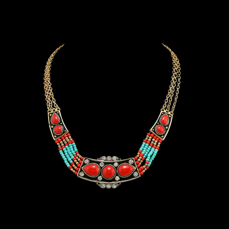 Tibetan Style Vintage Necklace
