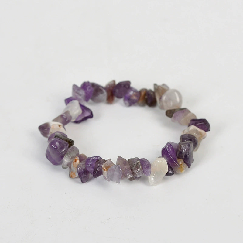 Rose Quartz & Carnelian Chakra Crystal Bracelet for Healing