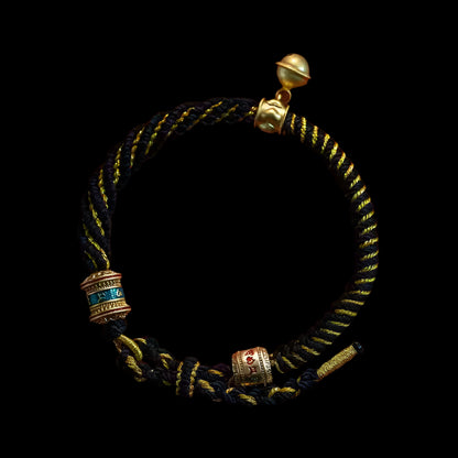 Tibetan-style Six-Word Mantra Bracelet
