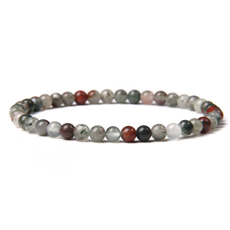 Handcrafted Tibetan Healing Bracelet – Gemstone Beads for Energy