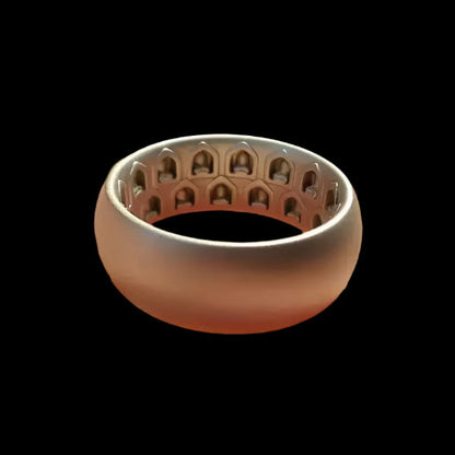 Pure Silver Buddha Face Ring