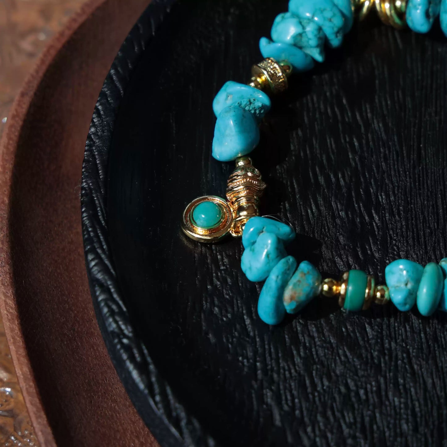 Funky Punky® Tibetan Agarwood & Deer Antler Bead Bracelet