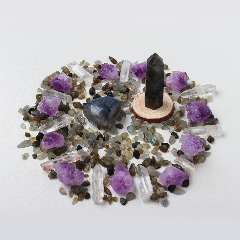 Hexagonal Crystal Pillar - Healing Stone for Feng Shui & Meditation