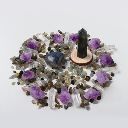 Hexagonal Crystal Pillar - Healing Stone for Feng Shui & Meditation