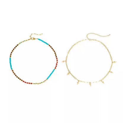 Pastel Reverie® Tibetan Double-Layer Turquoise Necklace