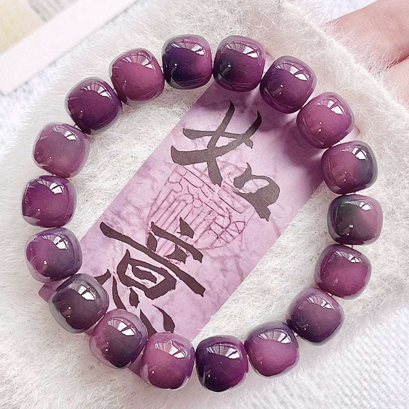 Natural Bodhi Root Bead Bracelet – Harmony & Spiritual Awakening