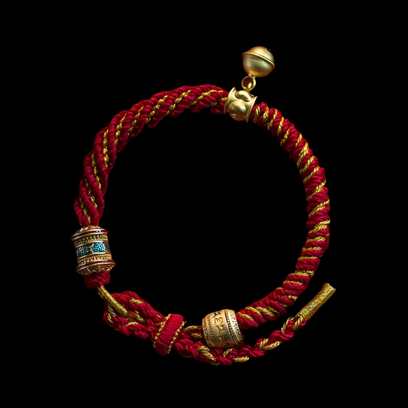 Tibetan-style Six-Word Mantra Bracelet