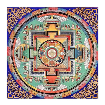 Tibetan Mandala Incense Holder
